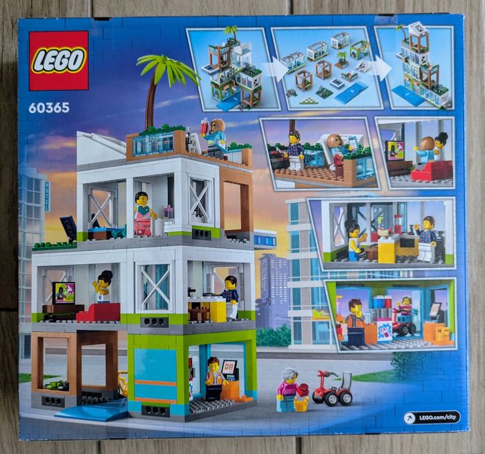 Lego City 60365 neuf l'immeuble d'habitation - photo numéro 2