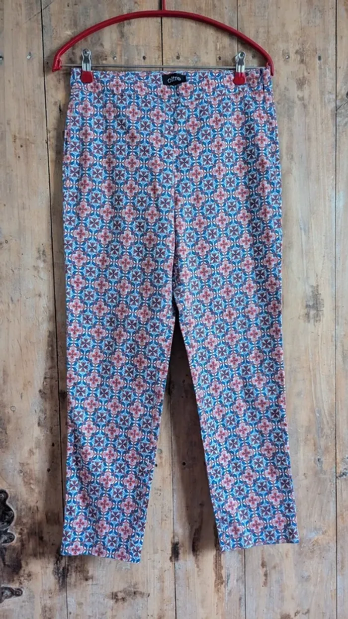 Pantalon en toile légère été Oltre S