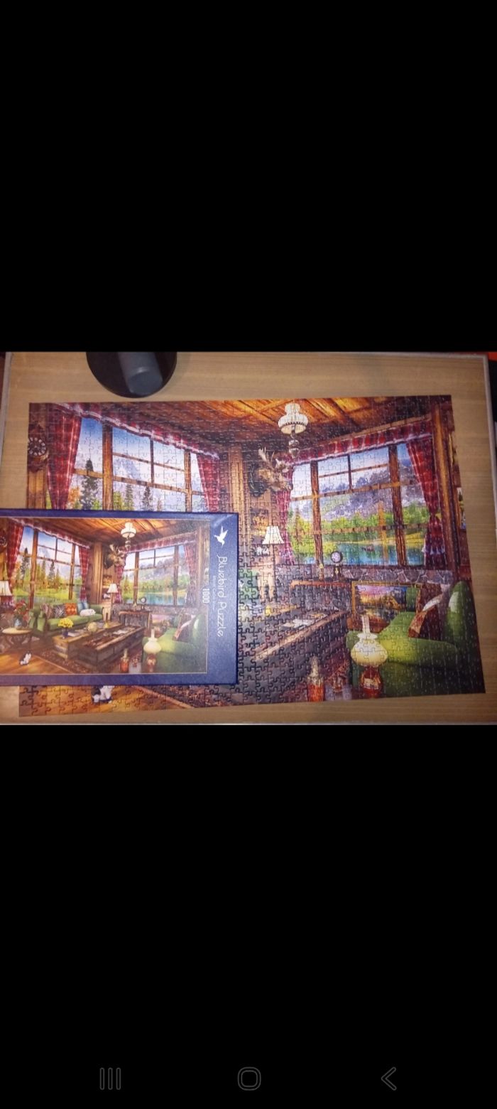 Lot de 7 puzzles 1000 pièces - photo numéro 3