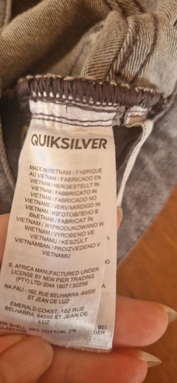 Short jean Quicksilver - photo numéro 5