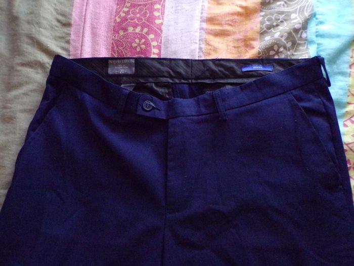 Pantalon marine Angelo Litrico T44 - photo numéro 2