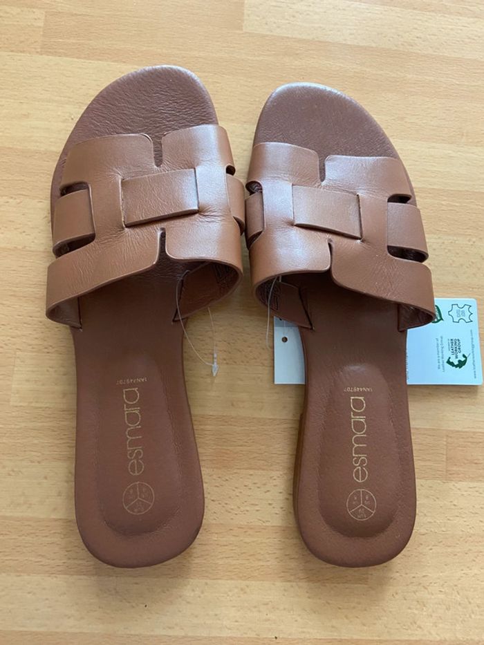 Mules marron Esmara taille 39 neuf - photo numéro 5