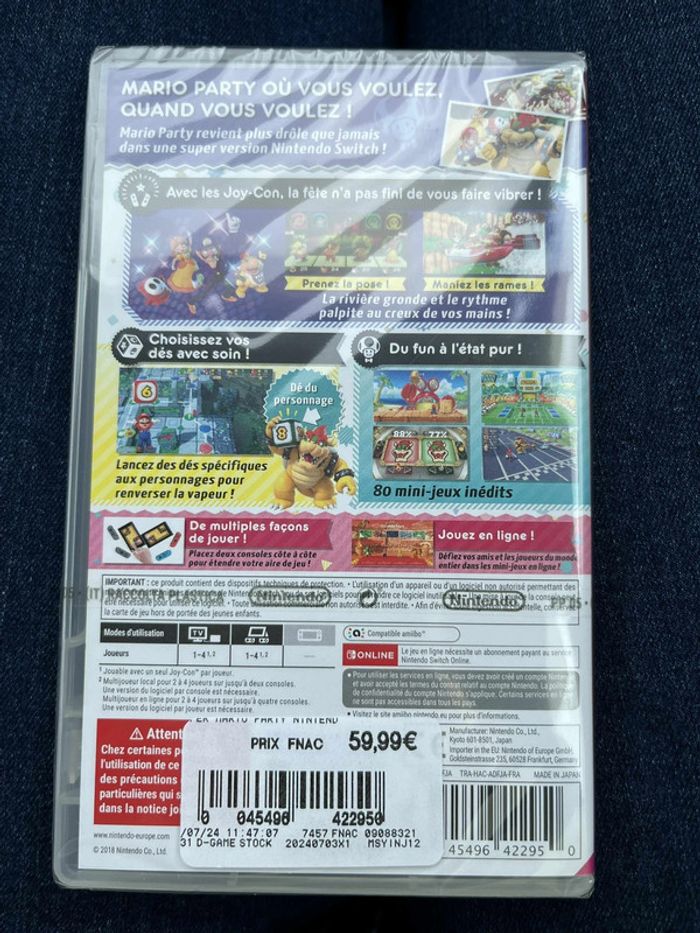Super Mario party switch - photo numéro 2