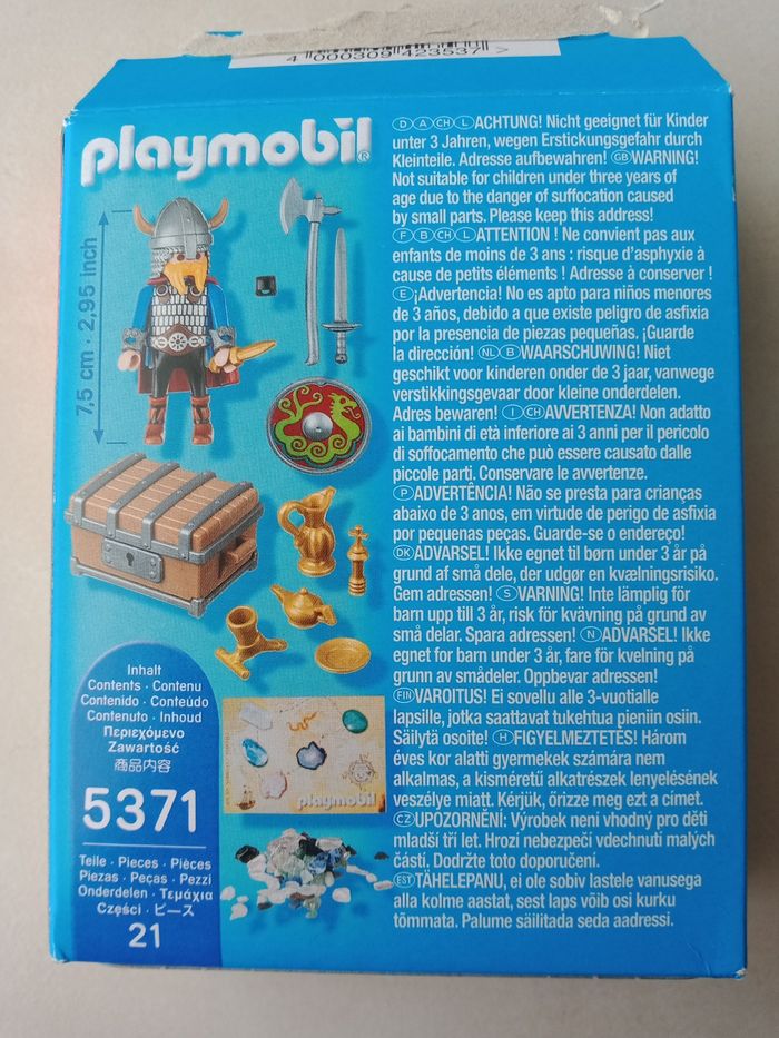 Playmobil Viking avec trésor - photo numéro 2