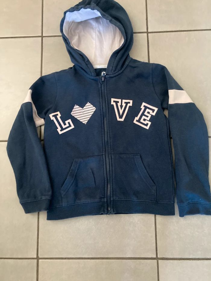 Sweat zippé vertbaudet 10 ans - photo numéro 3