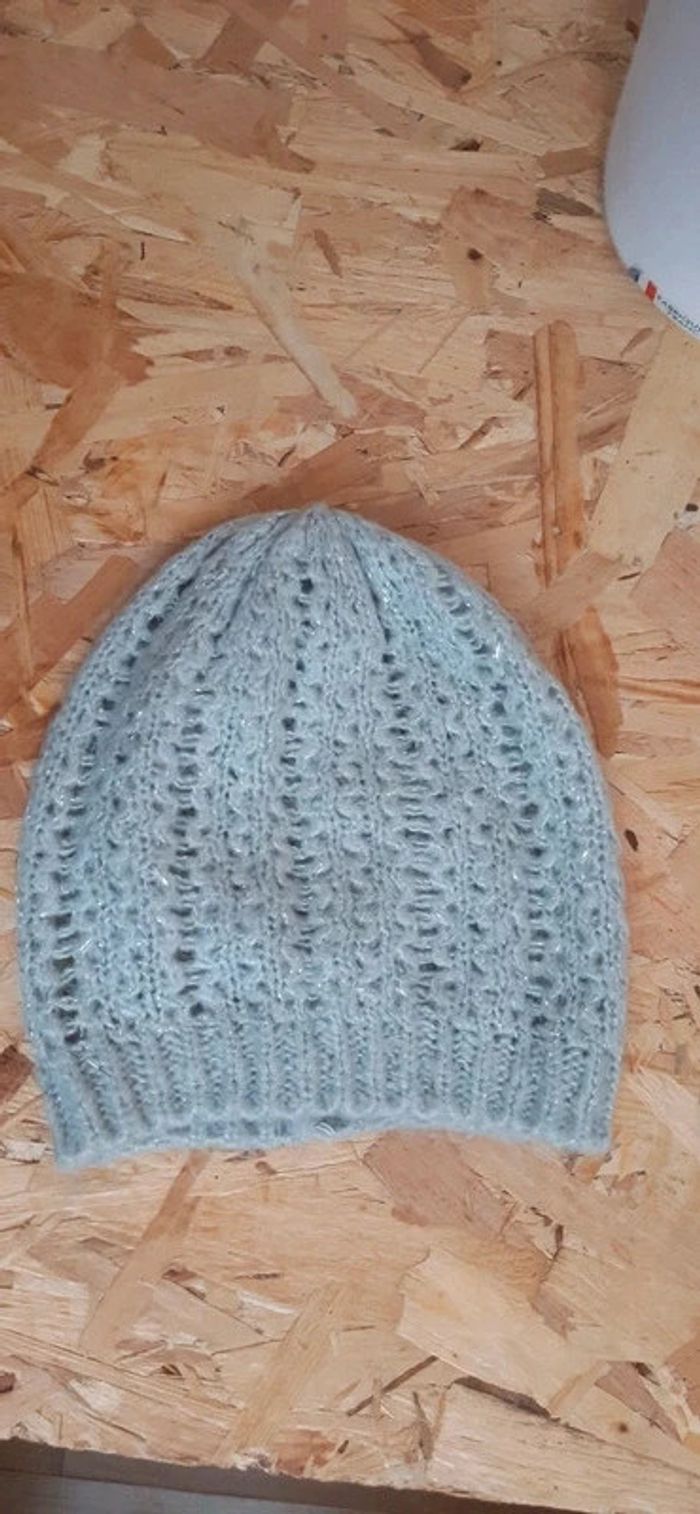 Bonnet 0-3 mois 38cm fille neuf