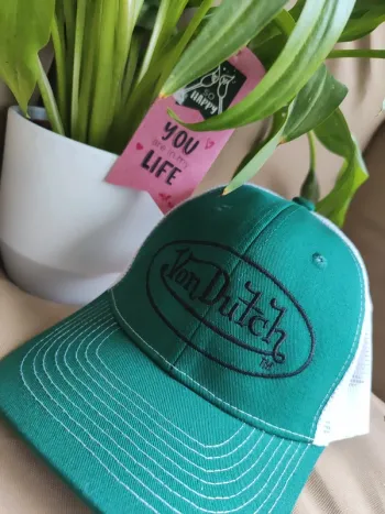 Casquette Trucker Von Dutch verte