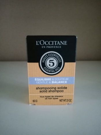 Shampoing solide (Équilibre & Douceur)