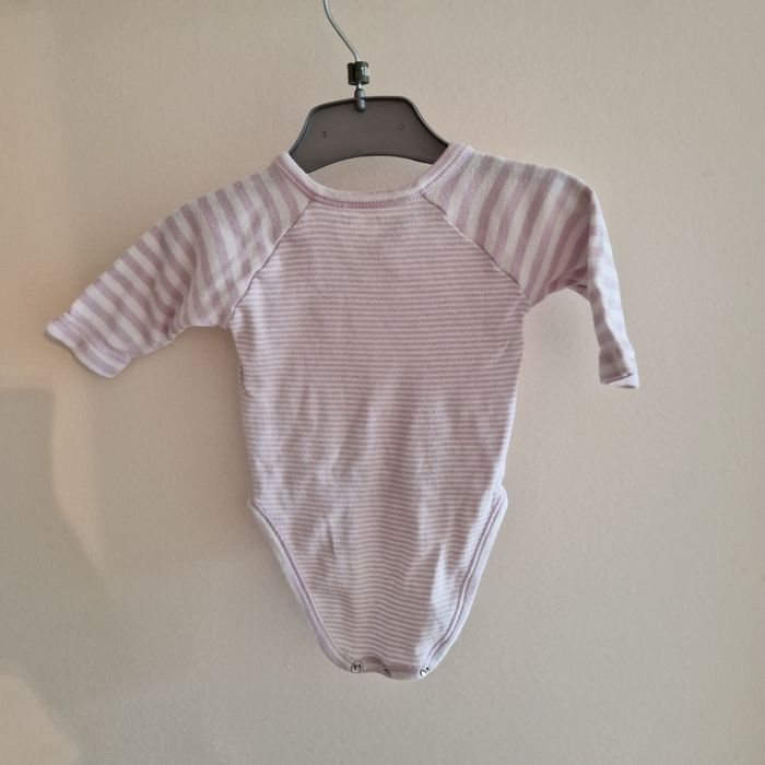 1 mois body raye lila - photo numéro 4