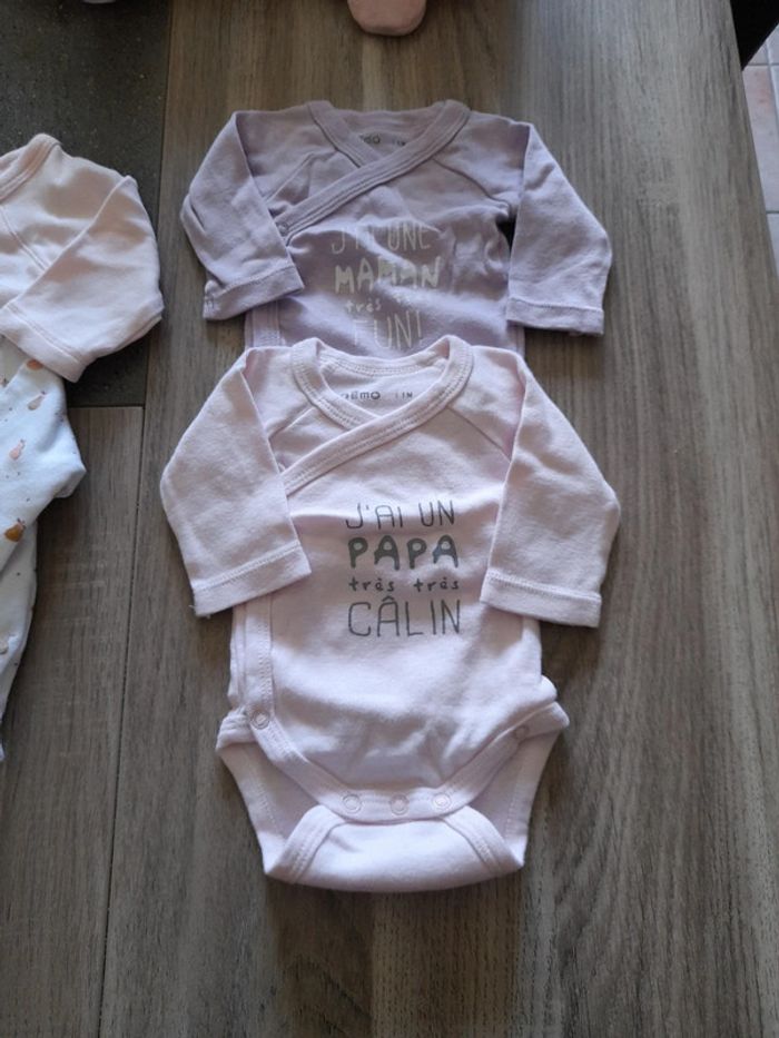 Lots vêtements bébé fille 1 mois - photo numéro 5