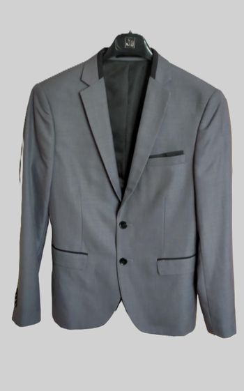 Veste de costume homme gris – EUR44 (équiv. XS/S). Celio Club Neuve sans étiquette. ·Celio Club