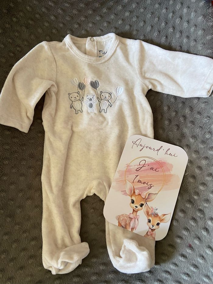 Pyjama ourson velour