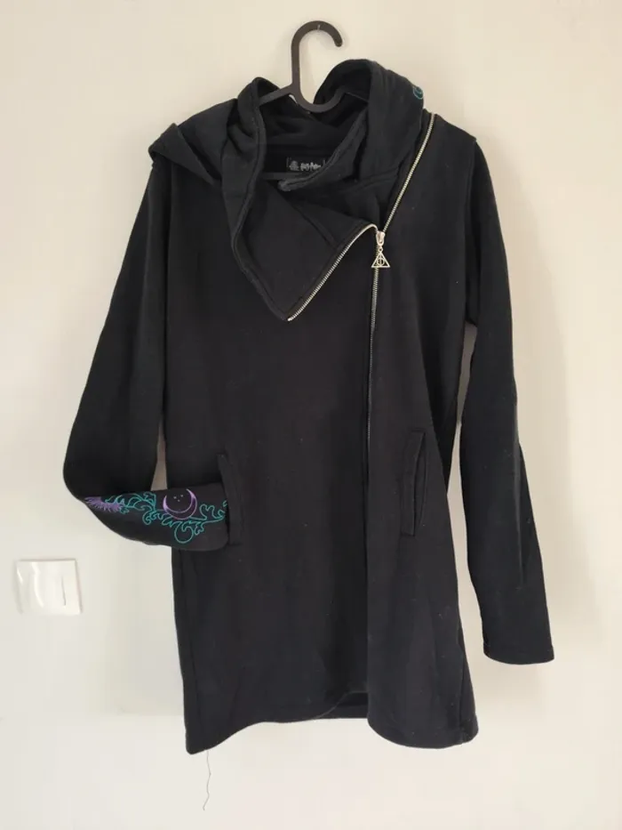 Sweat Veste zippée les reliques de la mort - photo numéro 2
