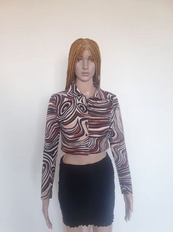 Magnifique chemise à motifs