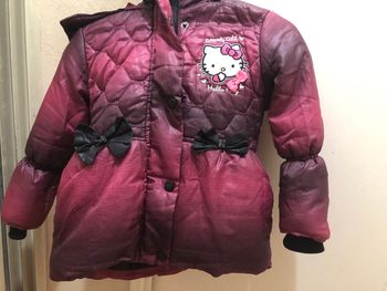 Doudoune hello kitty fille 3 ans