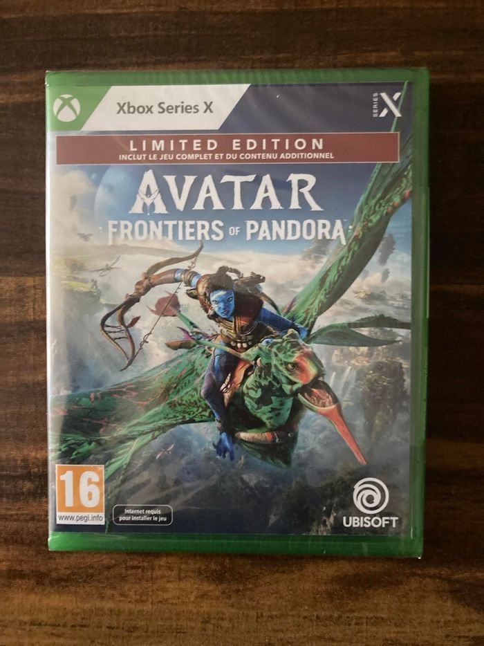 Neuf sous blister avatar édition limitée pour console xbox série X