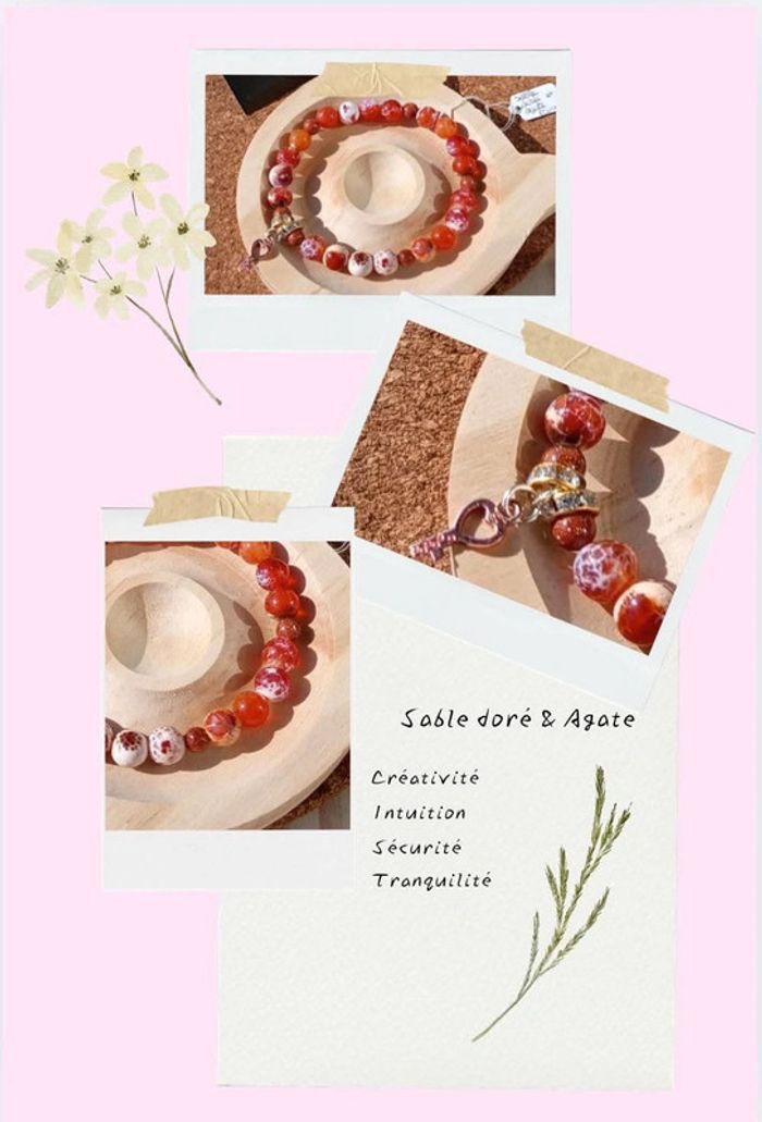 Bracelet Lithothérapie - photo numéro 4