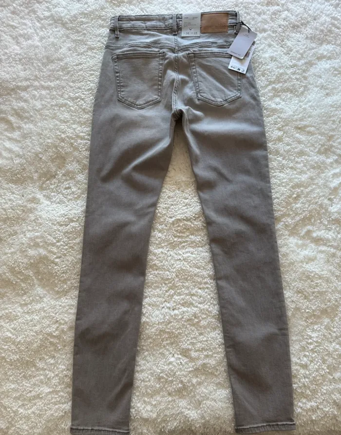 Mango – Jean Jude gris Skinny Fit - Taille 38 EU / UK 10 – Denim stretch - Homme - photo numéro 3