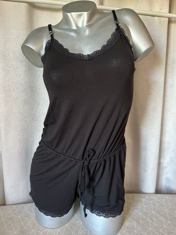 Pyjama Combi short noir S H&M
