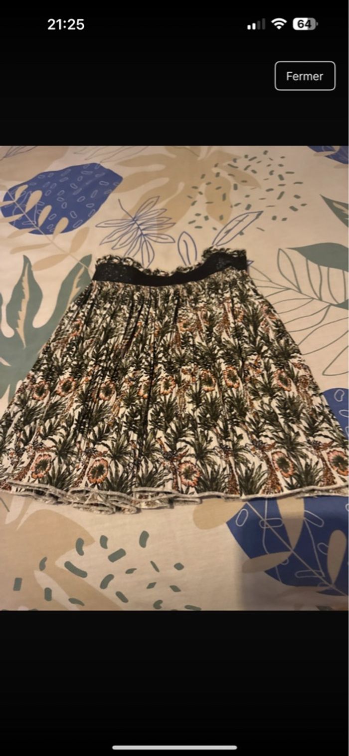 Jupe avec motif