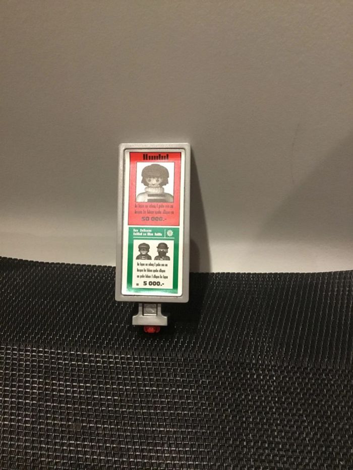 Playmobil panneau avis de recherches poste de police commissariat