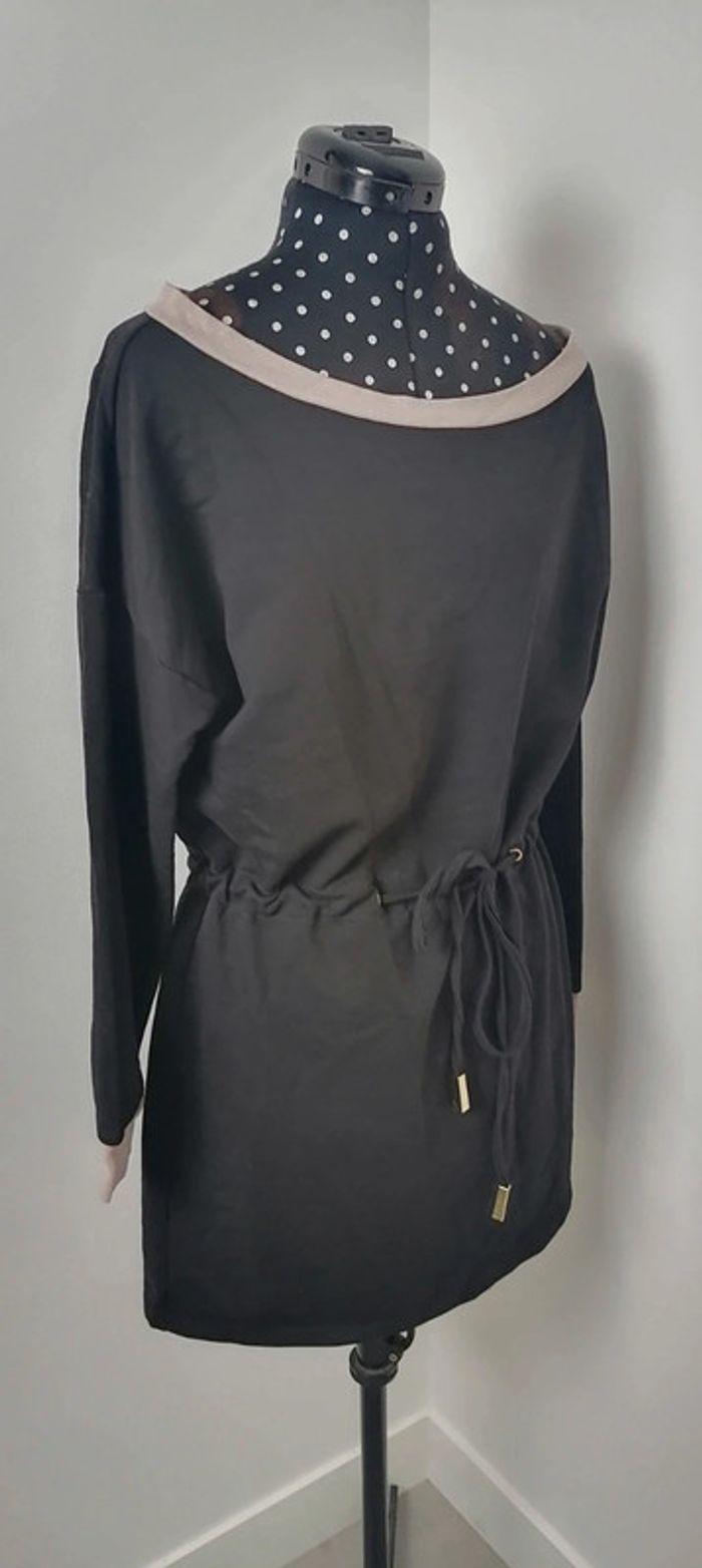 Robe courte noir et beige Taille S Numinou - photo numéro 3
