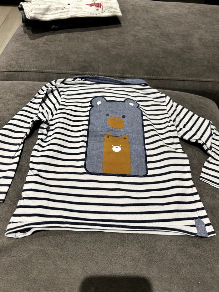 Lot 23 mois  t shirt manche longe et pantalon - photo numéro 8