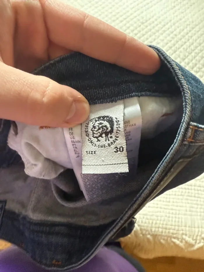 Short en jean Diesel - photo numéro 4