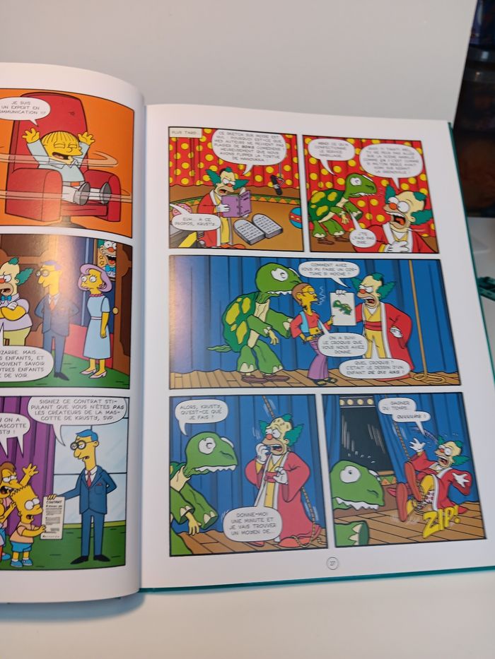 Livre Bande dessinée les Simpson Du homer pour les fêtes - photo numéro 6