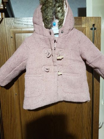Manteau chaud fille 6mois  vertbaudet