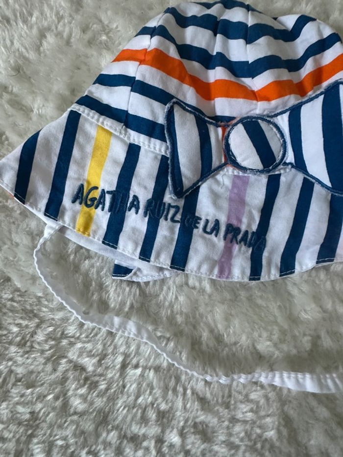 Jolie chapeau bébé fille | Taille 42 | 3 / 6 mois - photo numéro 2