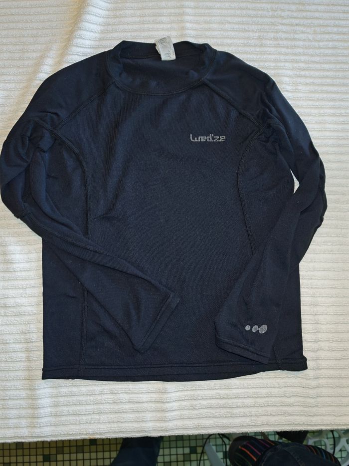 Tee-shirt thermique ski wedze 8 ans