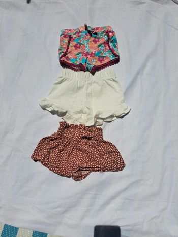Lot short fille