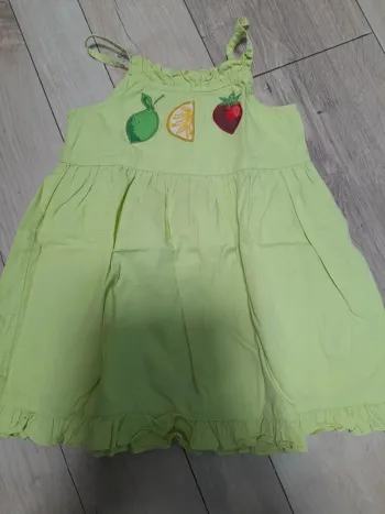 Robe fruits 2 ans