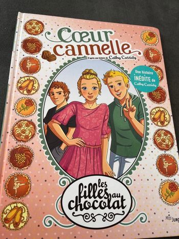 Bd les filles au chocolat tome 12 cœur  cannelle