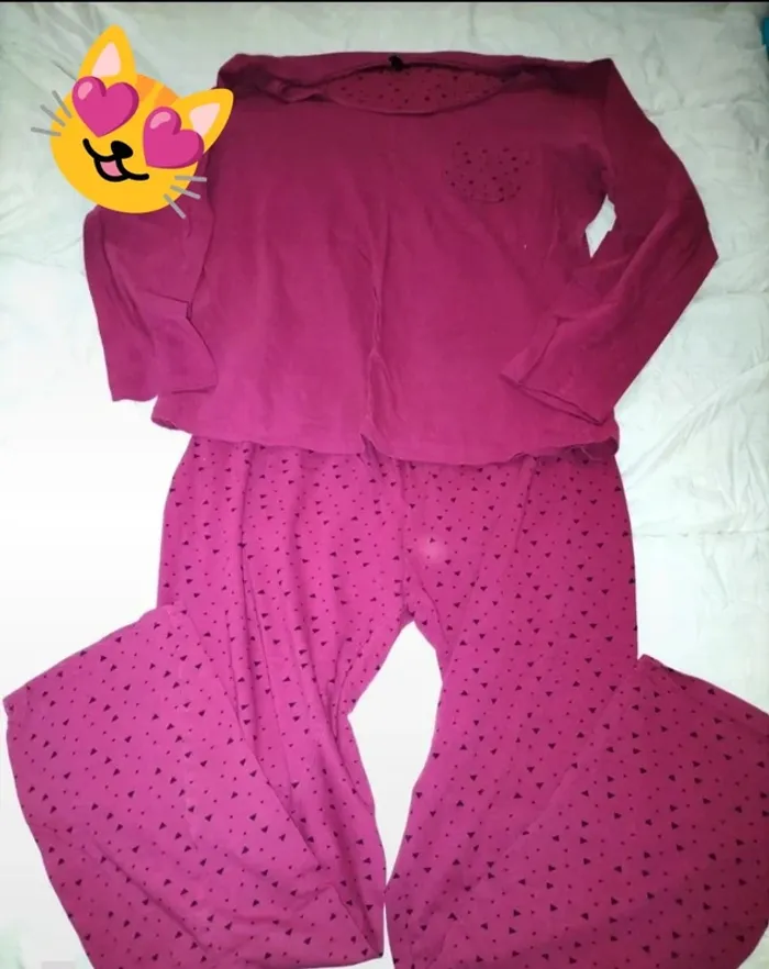 Pyjama 2 pièces bordeau fashion private company 42/44