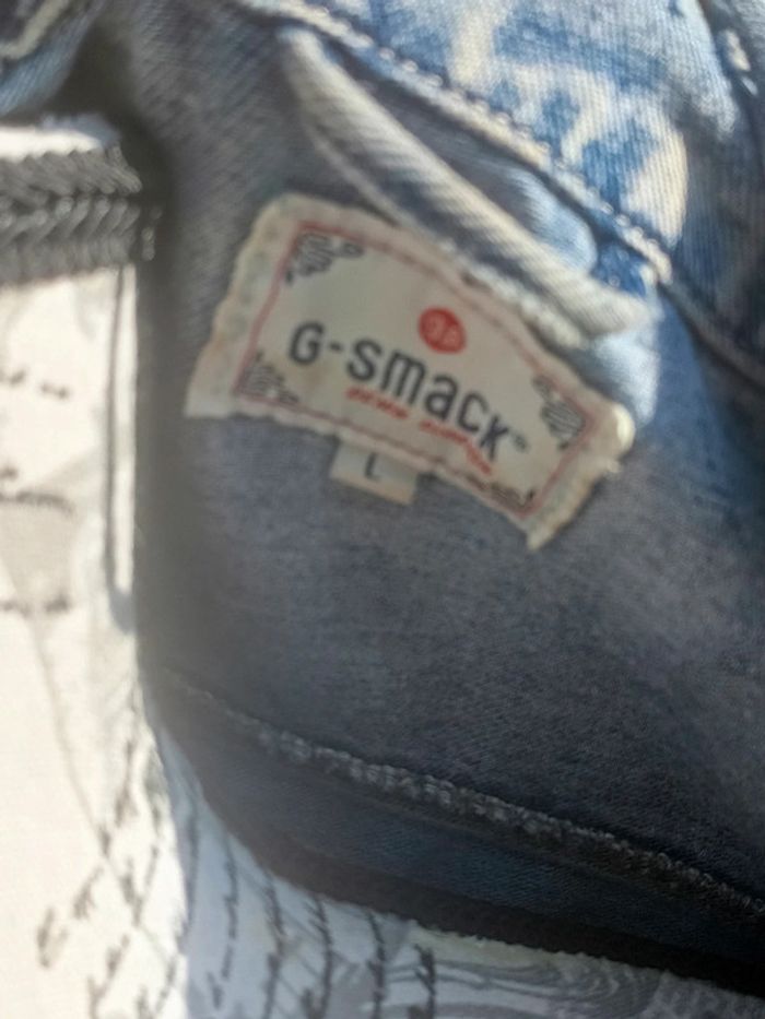 Veste en jeans femme taille L - photo numéro 6