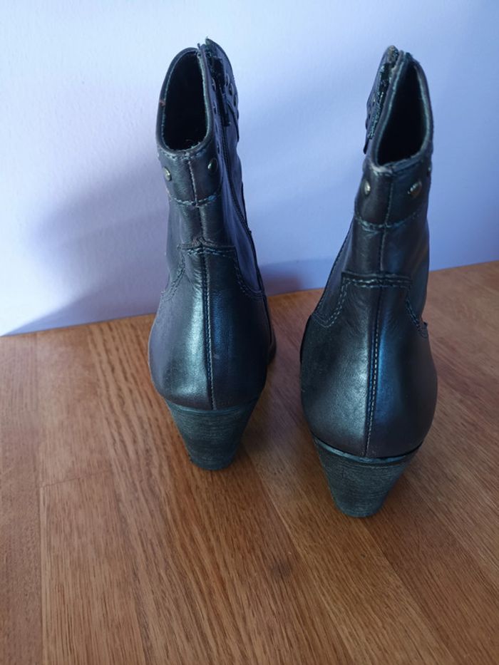 Bottines noires taille 37 - photo numéro 3