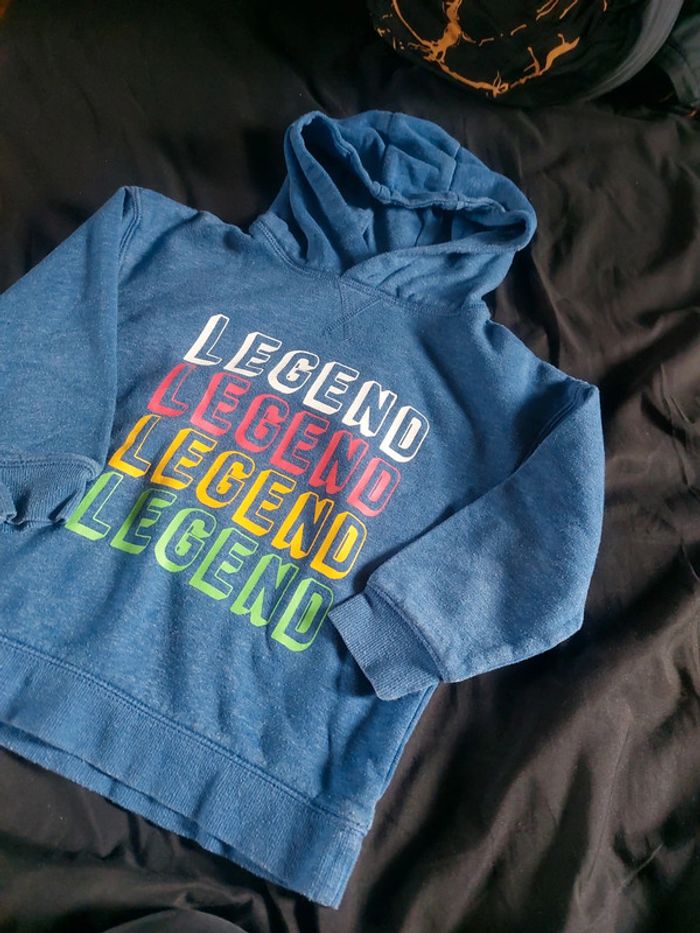 Sweat bleu legend - photo numéro 2