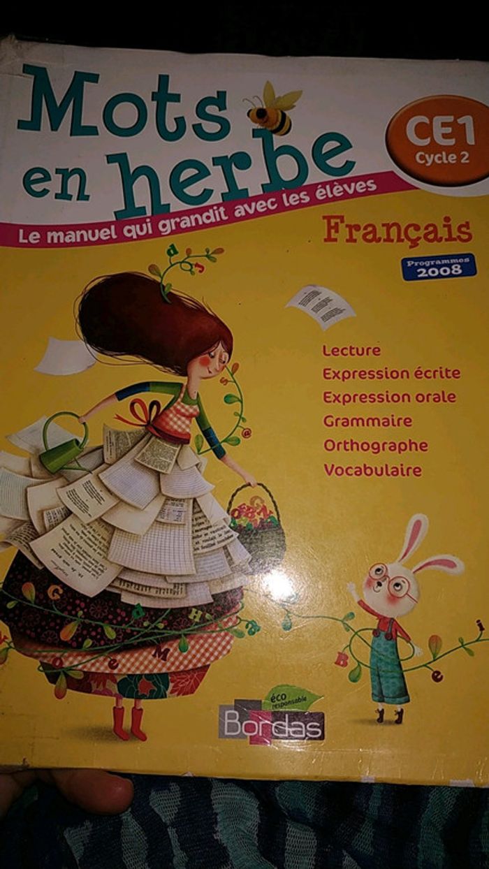 Mots en herbe ce1 à l'unité ou en lot - photo numéro 2