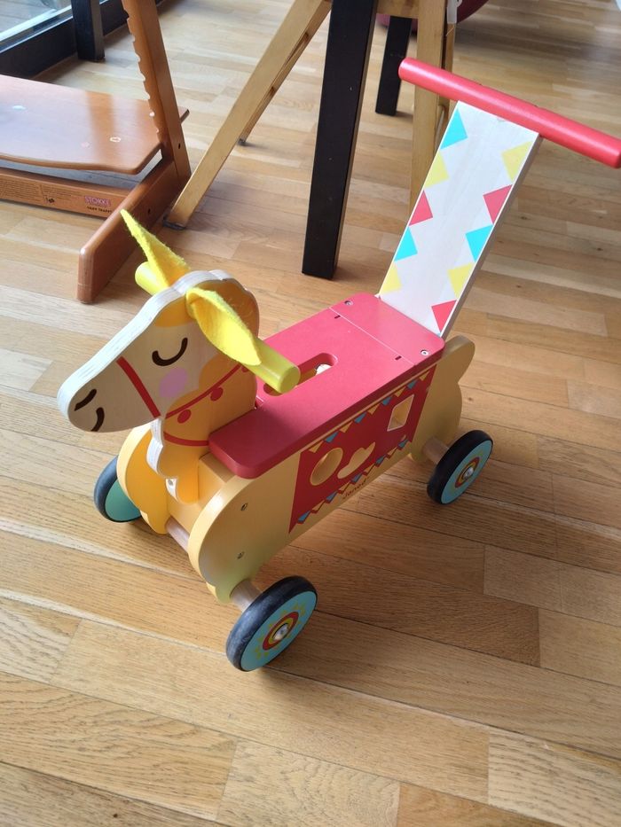 Porteur lama en bois Janod - photo numéro 4