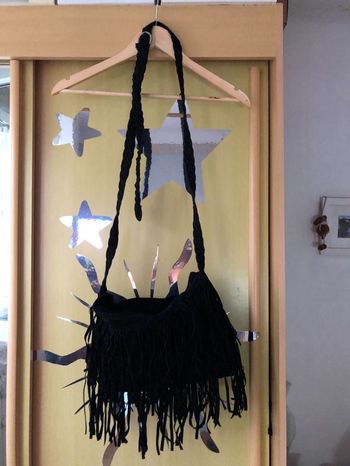 Sac bandoulière à frange