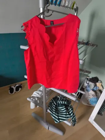 Blouse rouge
