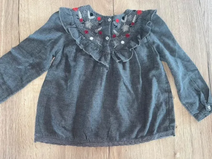 Blouse Zara 3/4 ans rentrée des classes - photo numéro 5