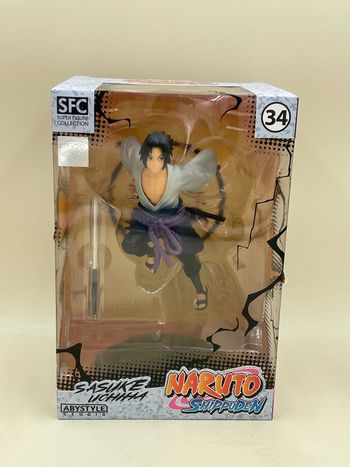 Figurine Sfc Naruto Shippuden Sasuke Uchiha N•34 15 cm neuf