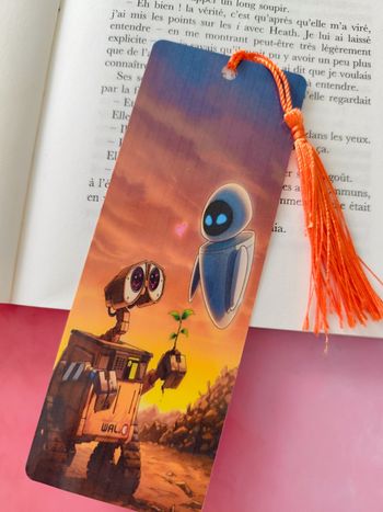 marque page disney Wall-e et eve 