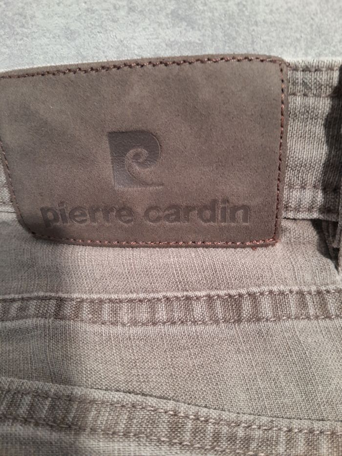 ​👖: Jean/Pantalon Homme Pierre Cardin - Lin & Coton - marron - W36 L34 (T. 54) - photo numéro 6