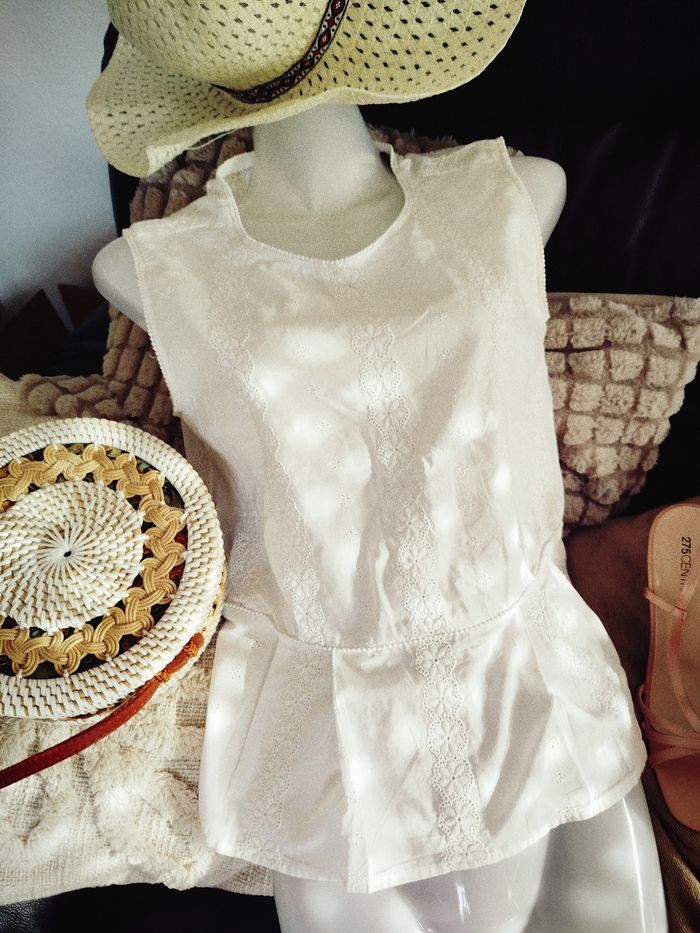 Haut broderie anglaise Comptoir des Cotonniers lo