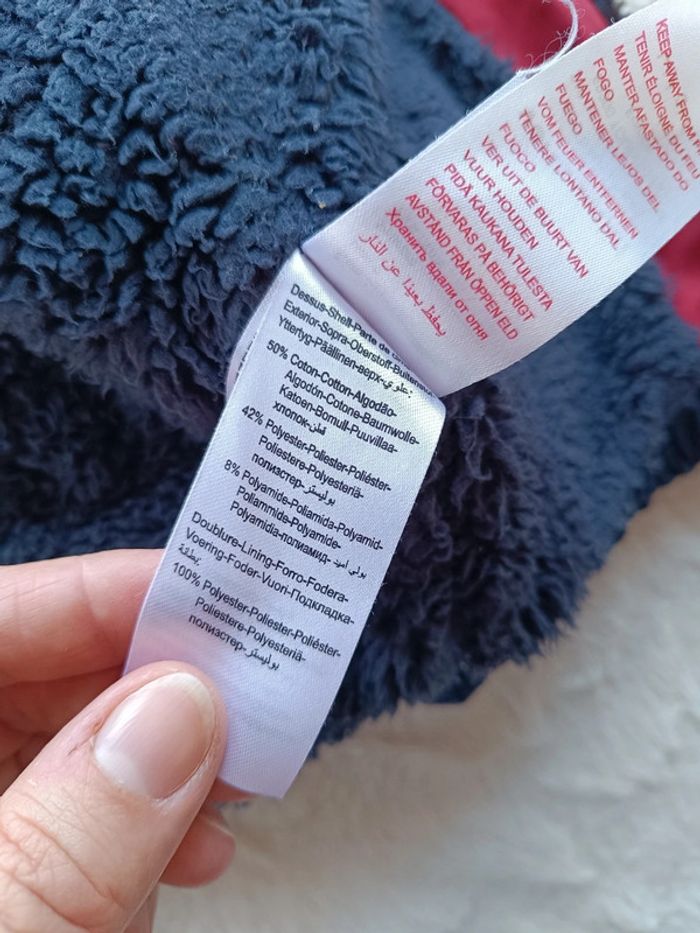 Blouson manteau style doudoune avec capuche Garçon 18 mois Vertbaudet - photo numéro 12