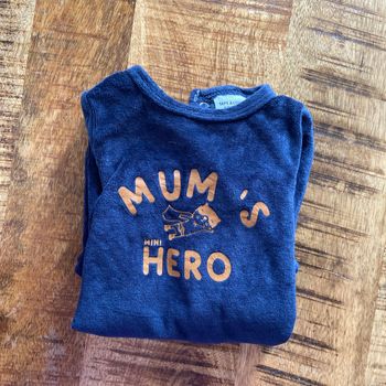 Pyjama velours bébé  Tape à l’œil - 6 mois